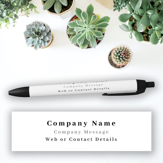 Business Company Name & Text  Pen (Creator Uploaded)