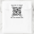 Business Company | QR Code Scan Sticker | Zazzle