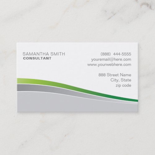 Business Consultant Business Card