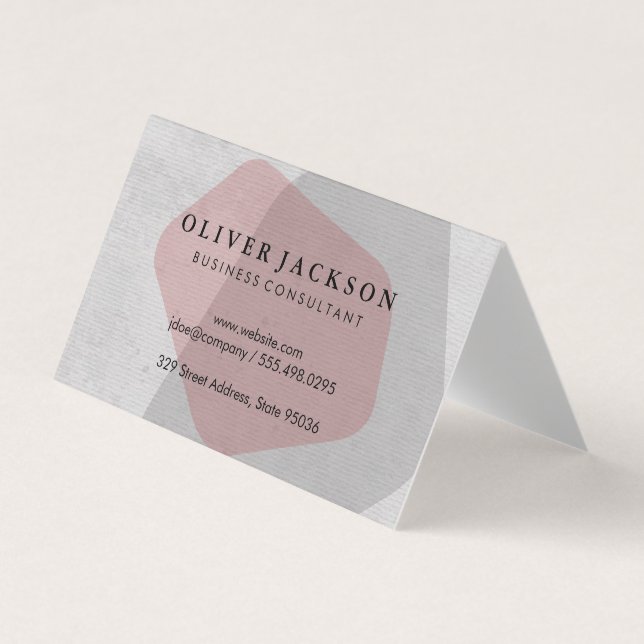Business Consultant Business Card (Front)