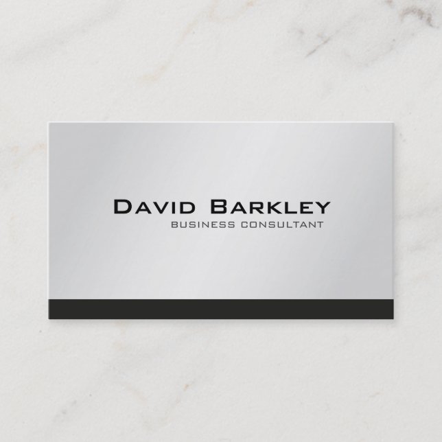 Business Consultant - Business Cards (Front)