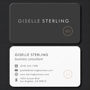 Business Consultant Professional Card