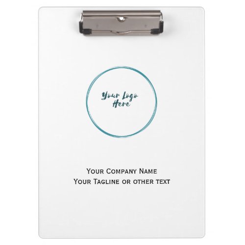Business Corporate Company Logo Branded  Clipboard
