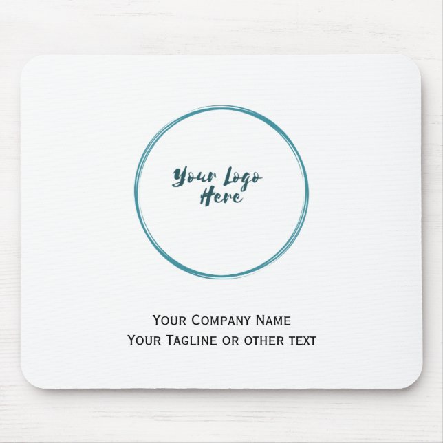 Business Corporate Company Logo Branded  Mouse Pad (Front)