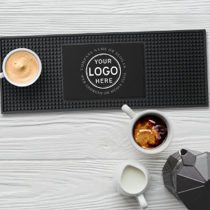 Business Corporate Company Logo Modern Brand Bar Mat