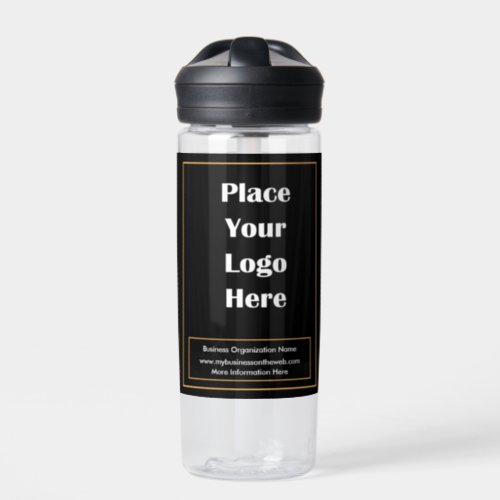 Business Corporate Logo Promotional Website Custom Water Bottle