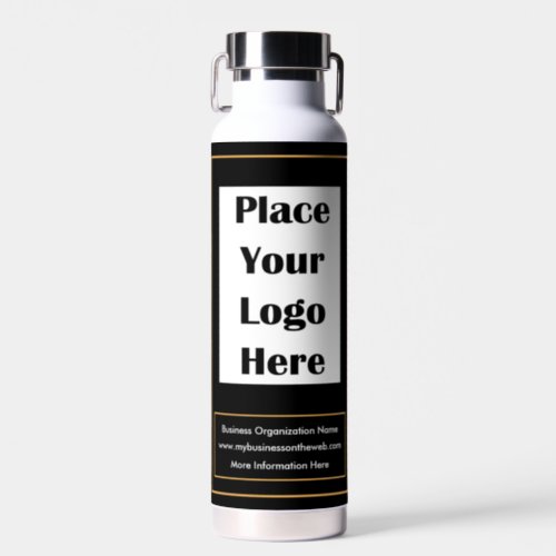 Business Corporate Logo Promotional Website Custom Water Bottle