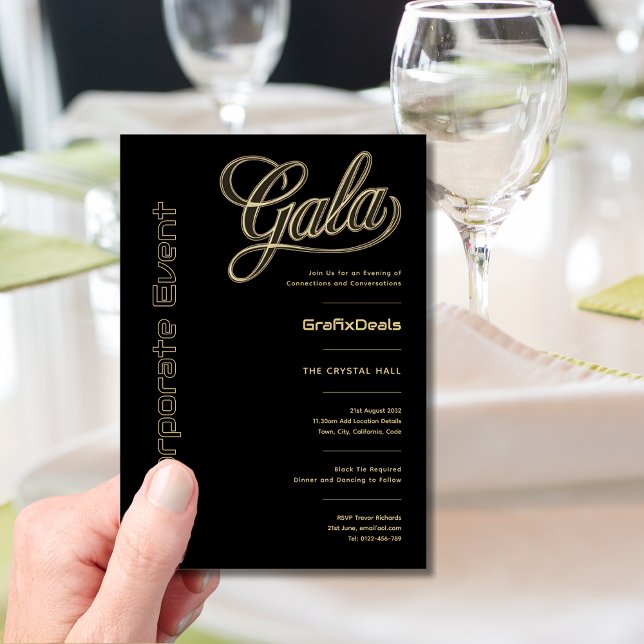 Business Corporate Tech Network Minimal Events Invitation (Creator Uploaded)