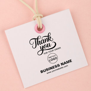 Business Corporate Thank You Add your LOGO Self-inking Stamp