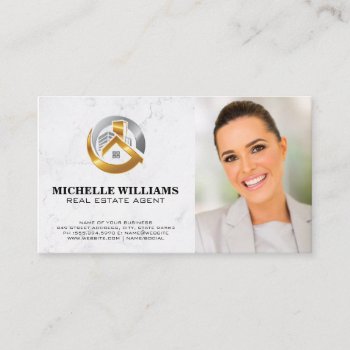 Business Corporation | Real Estate Property Logo Business Card by lovely_businesscards at Zazzle
