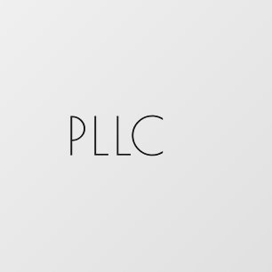 Business Credentials Professional Modern Minimal Wall Decal