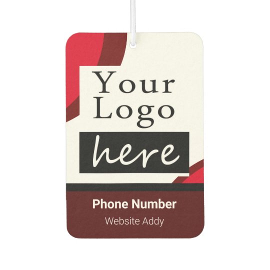 Business Custom Logo Fun Customer Air Freshener