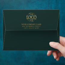 Business Custom Logo Professional Return Address