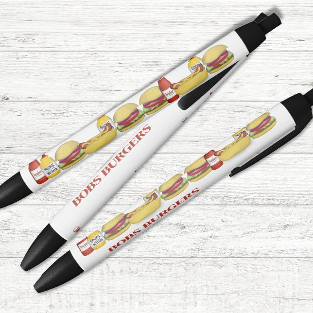 Business Custom Restaurant Hamburger  Pen (Business restaurant promotional pen with hamburgers and hotdogs)