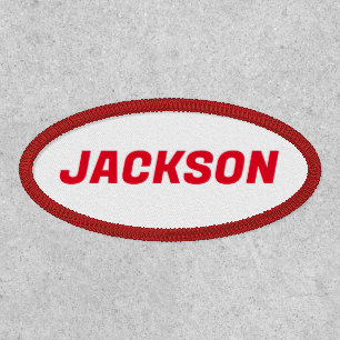 Business Custom Vintage Mechanic Name Patch