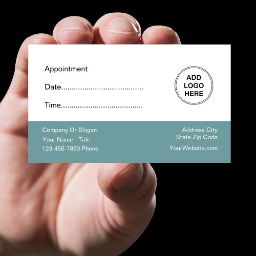 Business Customer Appointment Business Cards