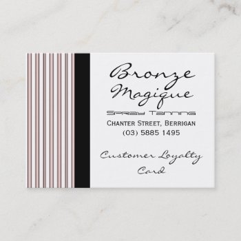 Business Customer Loyalty Cards by DamaskGallery at Zazzle