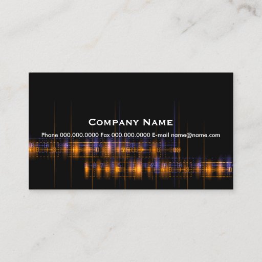 Customizable business_digital business card template