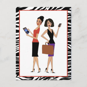"Business Divas" Postcard