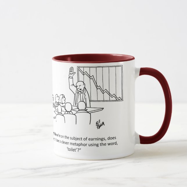 Business Earnings Humor Mug "Percenters" (Right)