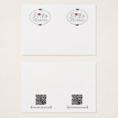 Business Earring Cards (Front & Back)