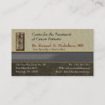 Business Elegance Physician Business Card at Zazzle