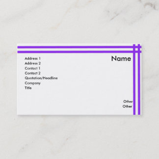 Business Elegant Card