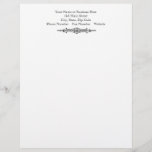 Business ellegant  letterhead<br><div class="desc">Replace the existing image with your own logo or monogram. CUSTOMIZE existing product: Click CUSTOMIZE BUTTON under the product picture. CHANGE BACKGROUND : Click Edit under the main buttons. On the button of the menu that appears click BACKGROUND and chose appropriate color. Note: if the image covers whole surface of...</div>