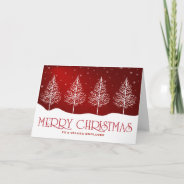 Business Employee Appreciation Christmas Greetings Holiday Card at Zazzle