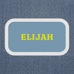 Business Employee Bold Retro Name Patch