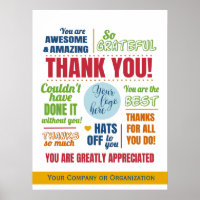 Business Employee Thank You Appreciation