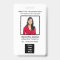 Business Employees Logo ID Identification Card