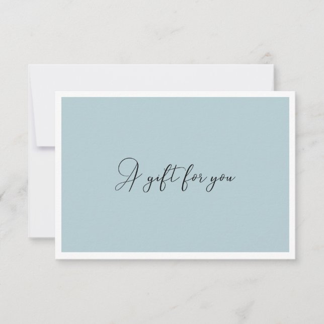 BUSINESS ENTITY CERTIFICATE| Modern Grey-Blue (Front)