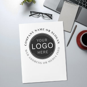 Business Event Company Logo Modern Professional Pocket Folder