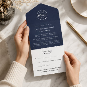 Business Event Invitation   RSVP All-in-One Invite