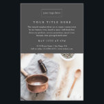 Business Event Minimalist Professional Photo Flyer<br><div class="desc">A simple modern photo business event invitation featuring clean typography and minimal layout. Click the edit button to customize this design with your business photo and details.</div>