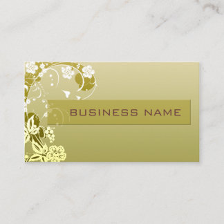 business_floral business card