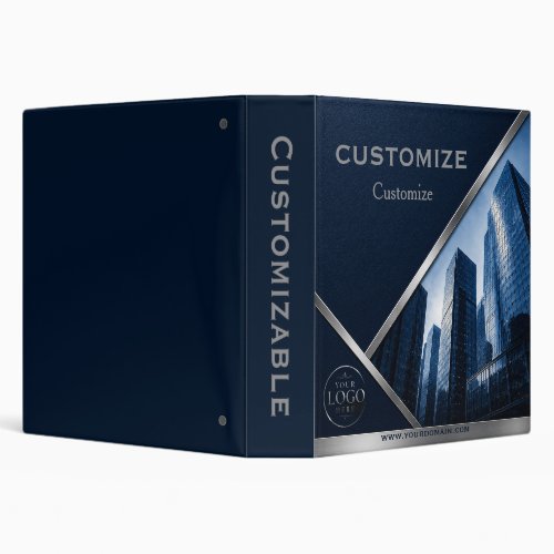 Business Folder Customizable Elegant Professional