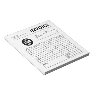 Business Form Invoice Template Notepad