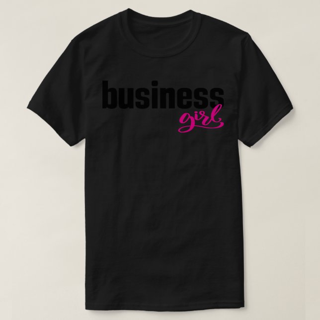 Business Girl T-Shirt (Design Front)