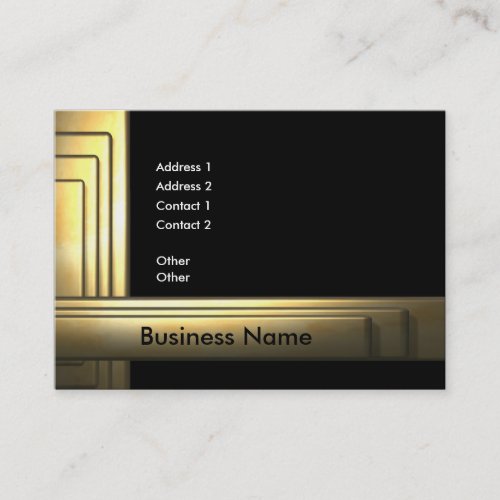 business_gold_big business card template