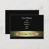 Business Gold Business Card (Front/Back)