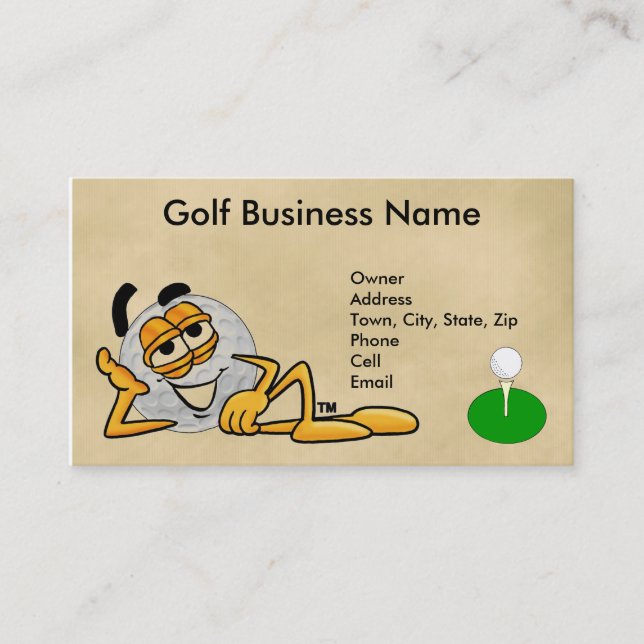 Business Golf Card (Front)