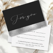 BUSINESS GRANT CERTIFICATE | Modern silver