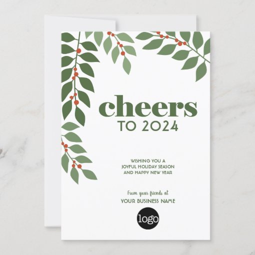 Business Greeting With 2024 Calendar And Logo Holiday Card Zazzle   Business Greeting With 2024 Calendar And Logo Holiday Card R7a5cdb52290046c9a881b785d3682eaa Tcvqa 510 