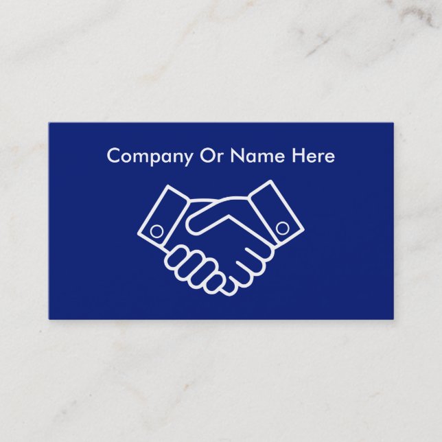Business Handshake Card (Front)