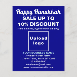 Business Hanukkah Sale on Blue Flyer
