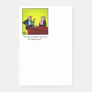 Business Humor Post- It Notes