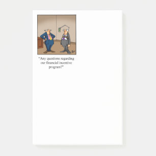 Business Humor Post- It Notes