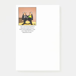 Business Humor Post- It Notes